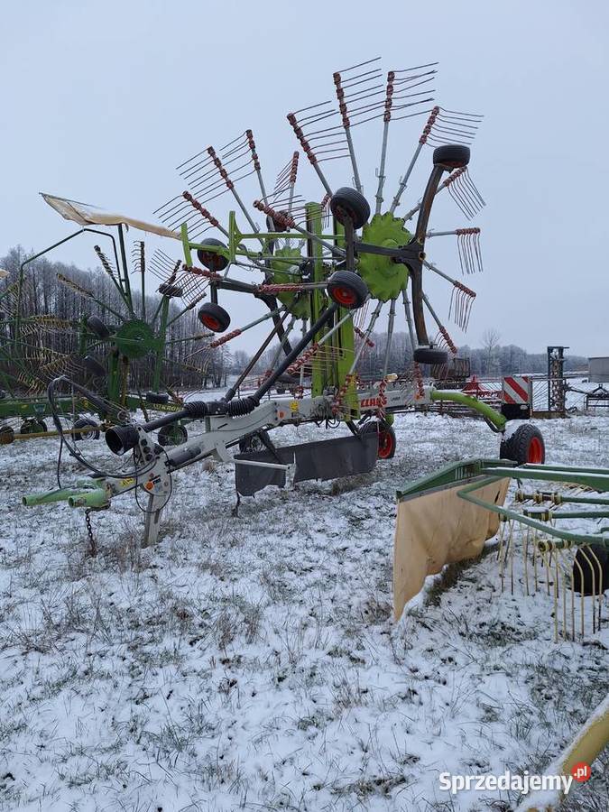 Zgrabiarki dwukaruzelowe pottinger krone Fella Łomża