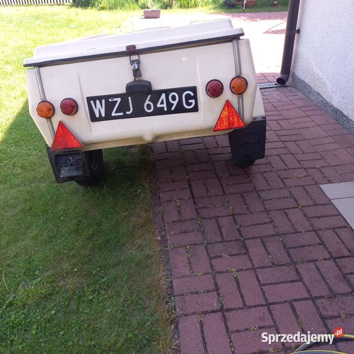 PRZYCZEPKA Niewiadów N250C 1989r z dokumentami Do samochodów osobowych Warszawa