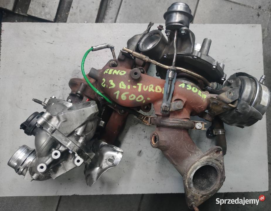 Turbosprężarka Renault 23 DCI Biturbo 84601516 osobowe Suchedniów