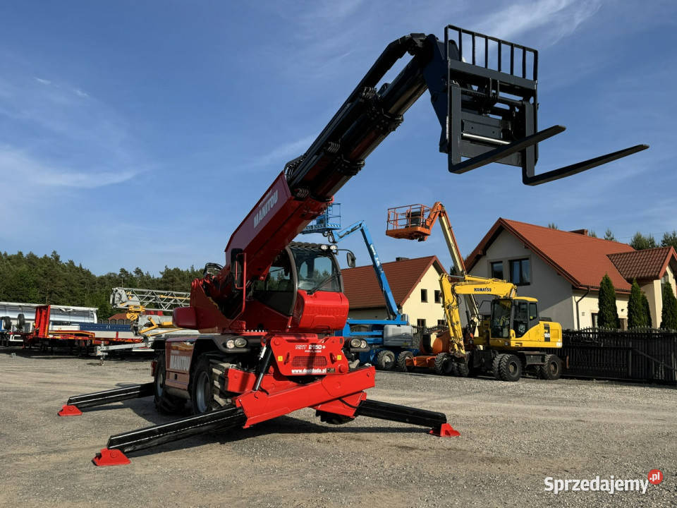pozostałe Manitou MRT 2150 ROTO Ładowarka Koła Widełki