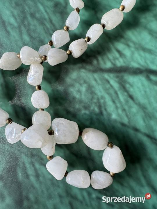 Naszyjnik Vintage kolekcja oryginalna z kamieni Antyki Częstochowa sprzedam