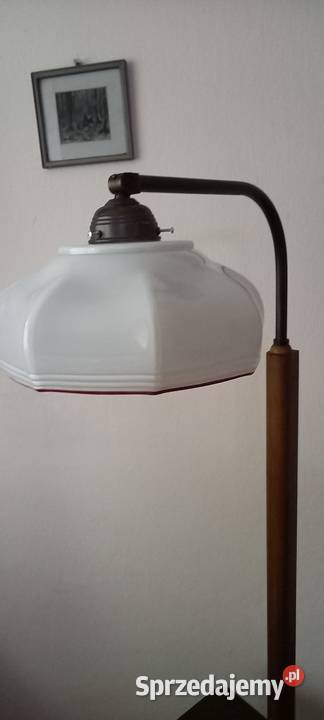 Lampa podłogowa ze stolikiem w stylu Art Deco na Antyki łódzkie