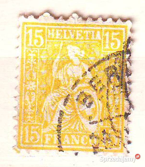 Zn Szwajcaria Mi 39 kas 1881 Gliwice