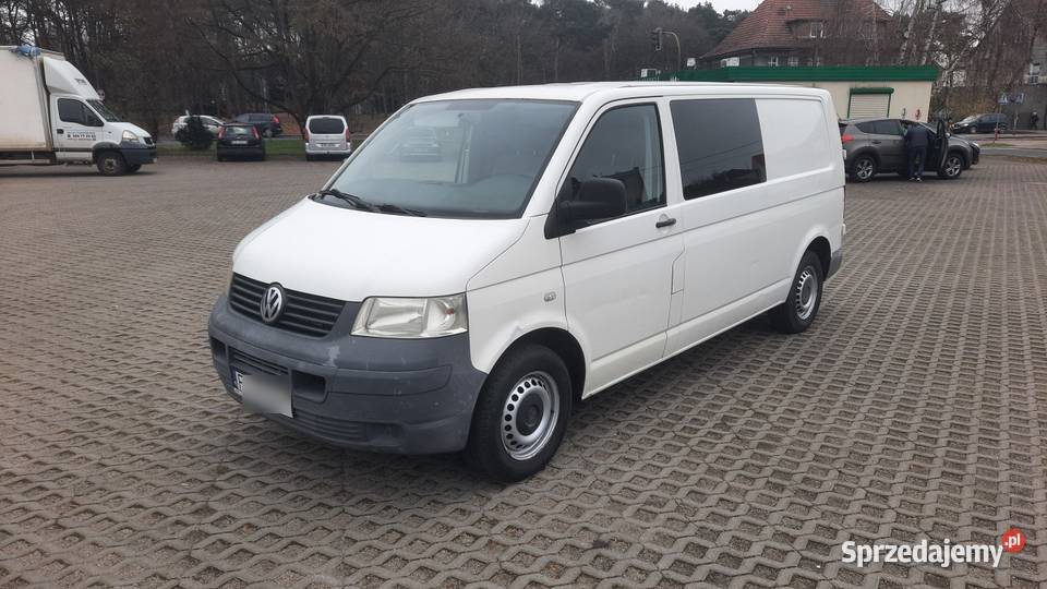 VW Transporter T5 19 TDI Long Brygadówka diesel Szczecin