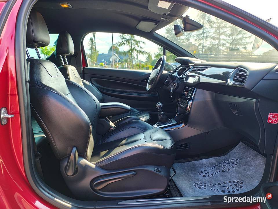 Citroen DS3 16Beznyna 150 Piękny kolor Skórzane DS3 Zarszyn