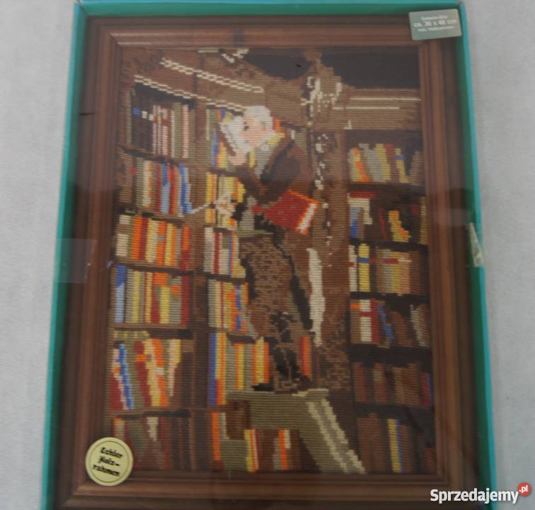 Obraz gobelinowy Biblioteka Rękodzieło Chojnice