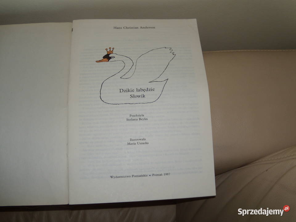 Dzikie łabędzie Słowik H Ch Andersen mazowieckie Warszawa