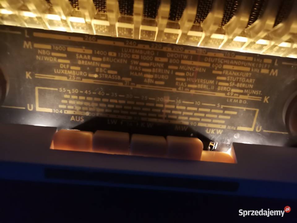 Radio lampowe z lat 60 tych Sprawne Kraków