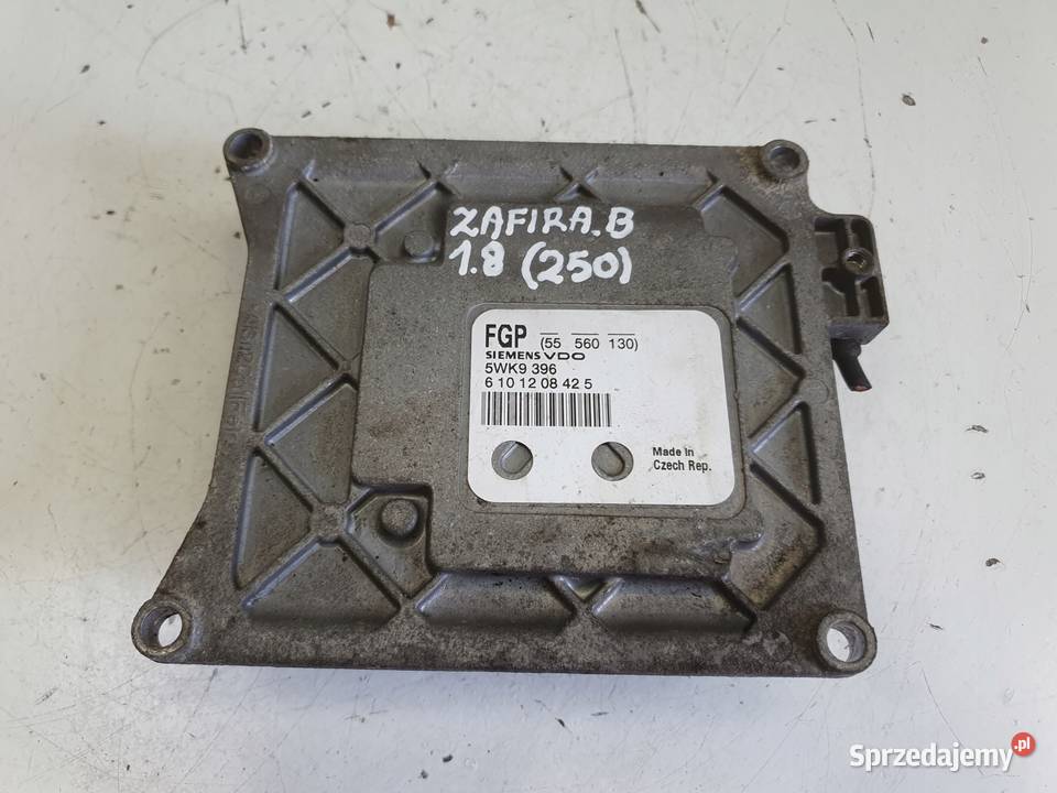 Opel Zafira B 18 16V STEROWNIK SILNIKA komputer Rudka