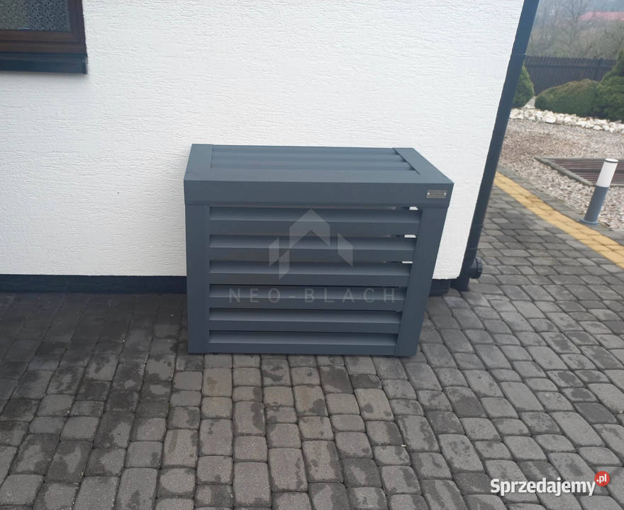 Osłona klimatyzatora pompy ciepła 85x45x70