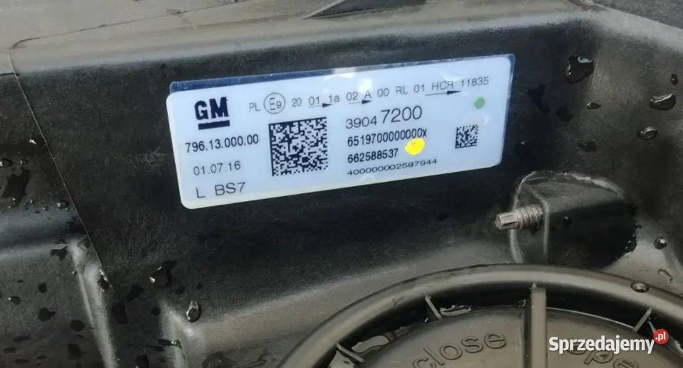 OPEL ASTRA K 5 V 2016 LAMPA PRZEDNIA LEWA Bydgoszcz
