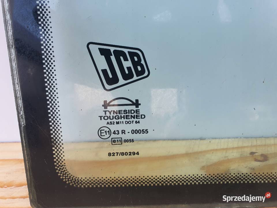 JCB TLT TELETRUK 30D 35D SZYBA TYLNA TYLNIA TYŁ Chełm