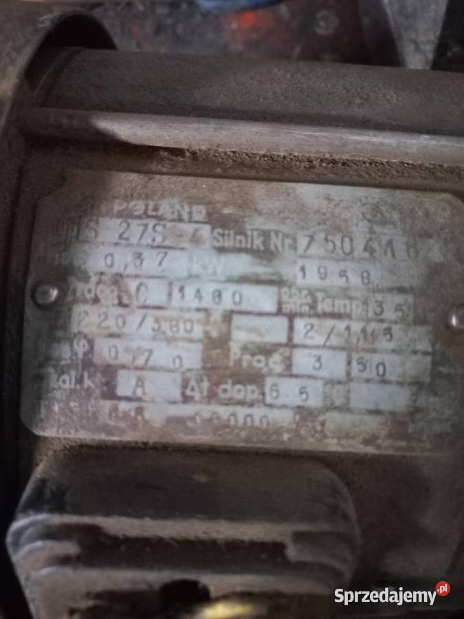 Silnik elektryczny 037 kw Lublin