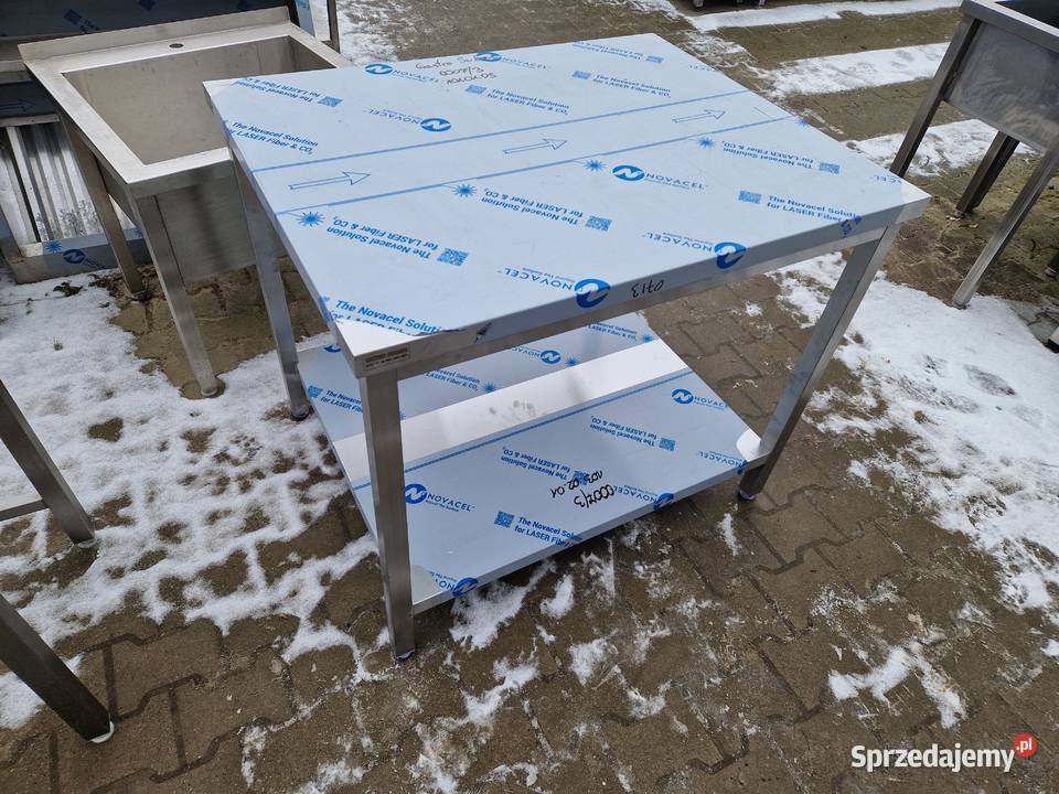 Stół Gastronomiczny Centralny Z Półką 1008085 Ostrów Wielkopolski