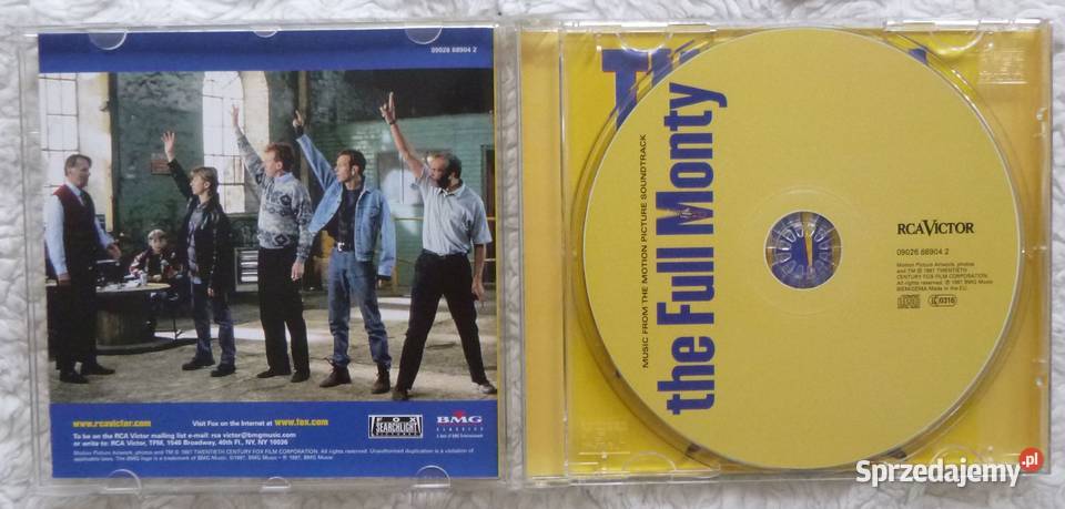 Płyta CD The Full Monty soundtrack 1 płyta mazowieckie Warszawa sprzedam