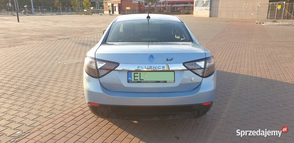 Elektryczny Renault Fluence ZE automatyczna łódzkie Łódź sprzedam