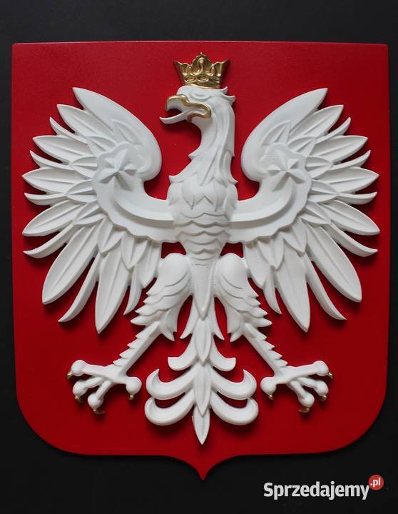 Odsprzedam nowe godło Polski wymiary 325x280 mm Gdańsk