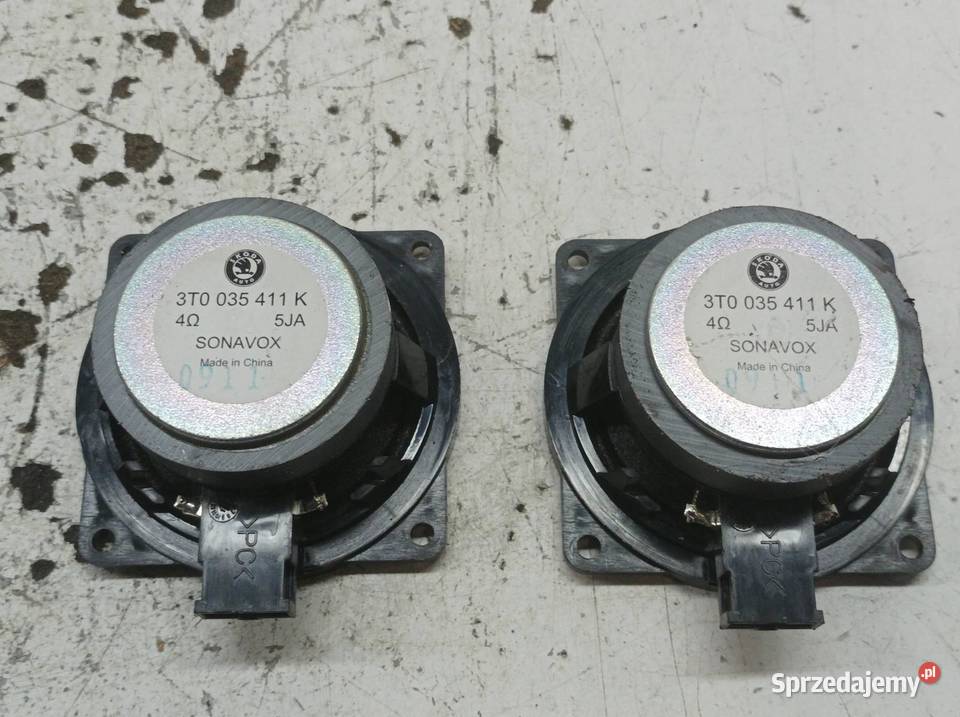 GŁOŚNIK KOMPLET 3T0035411K Skoda Superb II