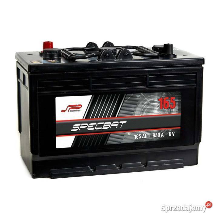 Akumulator Specbat 6v 165Ah850A osobowe Bydgoszcz