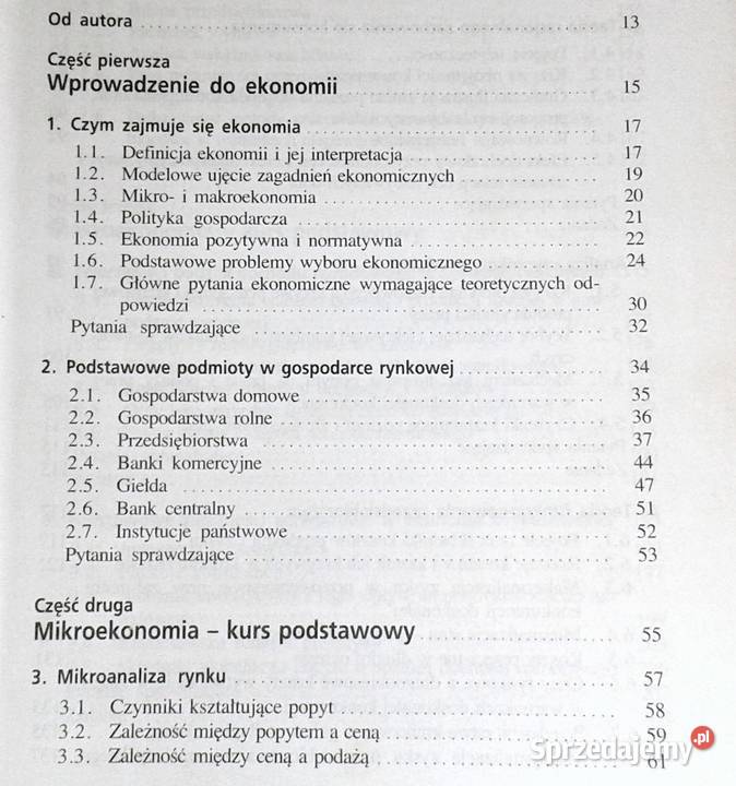 System rynkowy Podstawy mikro i makroekonomii Chełm sprzedam