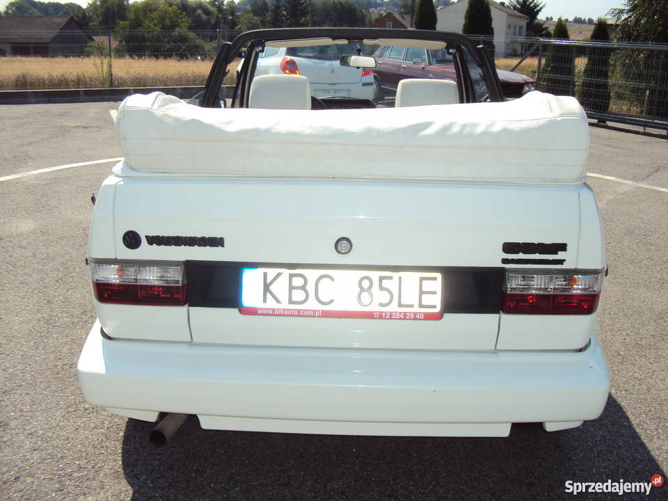 VOLKSWAGEN GOLF I CABRIO KARMANN Kabriolet małopolskie Grodkowice