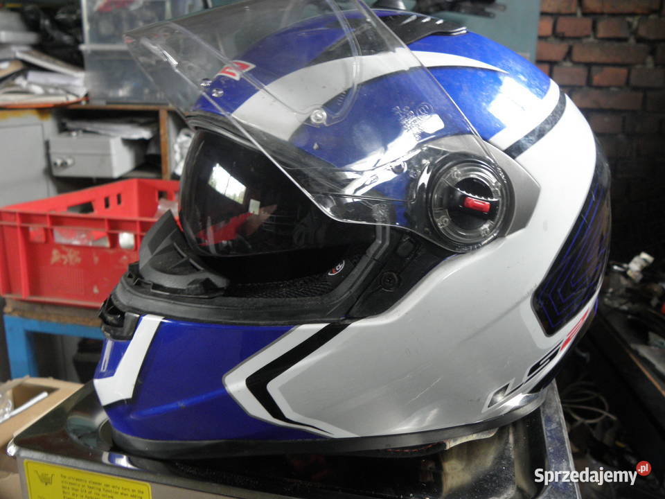 Kask motocyklowy z blendą i pinlockiem kaski Andrychów