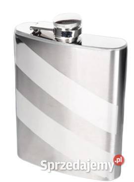 Piersiówka ze Stali Nierdzewnej 8 oz Srebrna z śląskie Ostrowy nad Okszą sprzedam