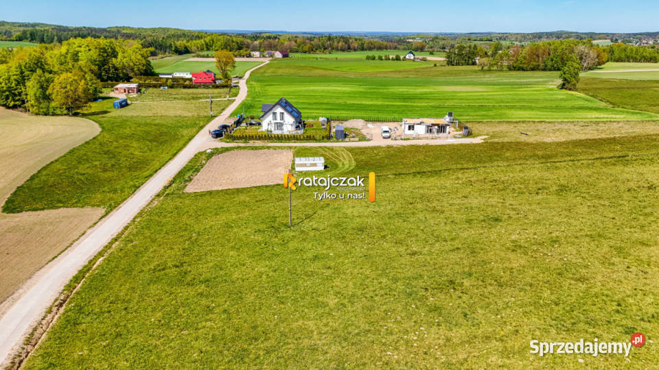 Grunt Głazica 1005m2 utwardzona pomorskie sprzedam