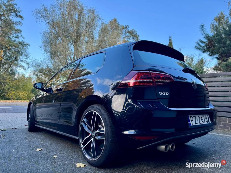 Volkswagen Golf VII 20 TDI BMT GTD DSG hak wielkopolskie Swarzędz