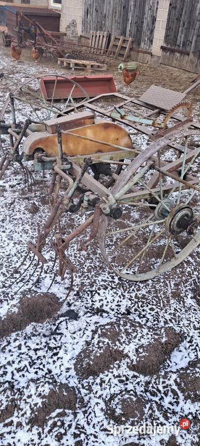 Stara Przetrząsarka do siana figaczka Gadów