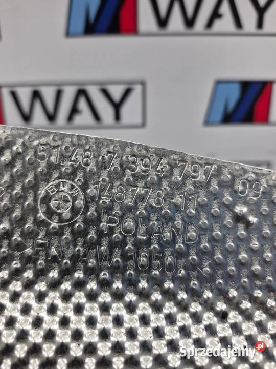 BMW G20 G21 G01 G02 G29 OSŁONA IZOLACJA