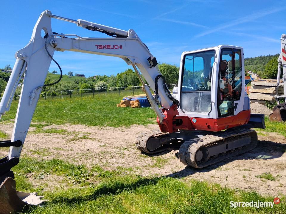minikoparka takeuchi tb250 5 ton gasienicowa Sucha Beskidzka