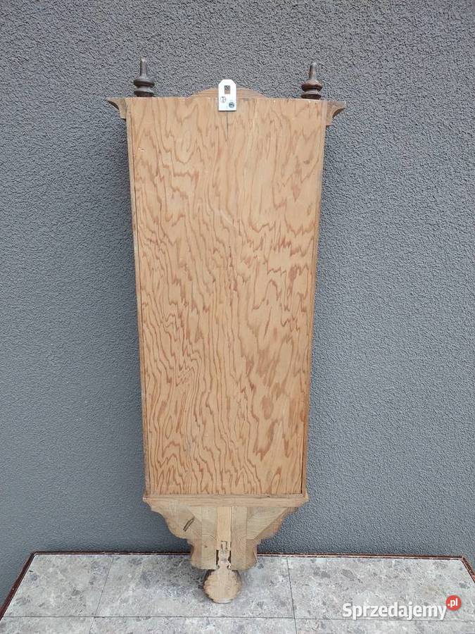 Stary zegar ścienny amerykański sprawny film Antyki pomorskie Tczew