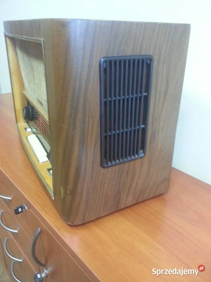 Odrestaurowane zabytkowe radio BERLIN śląskie Sosnowiec