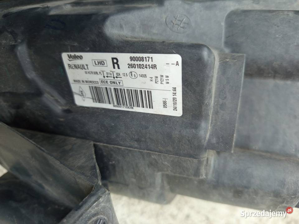 Reflektory dacia dokker lodgy Valeo orginalne sprzedam