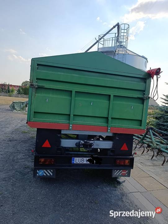 Przyczepa wywrotka dokumenty 8t Autosan brandys lubelskie Łuszczów Drugi