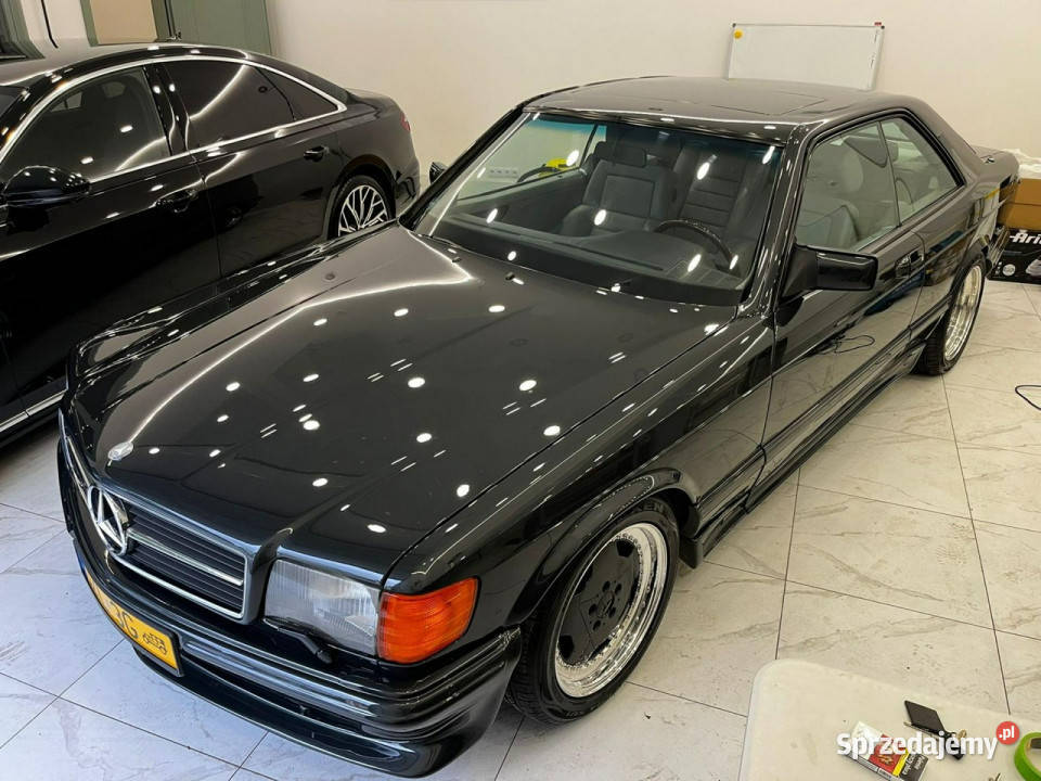 Mercedes W126 SEC 560 V8 AMG Recaro BBS Zabytek Strobice