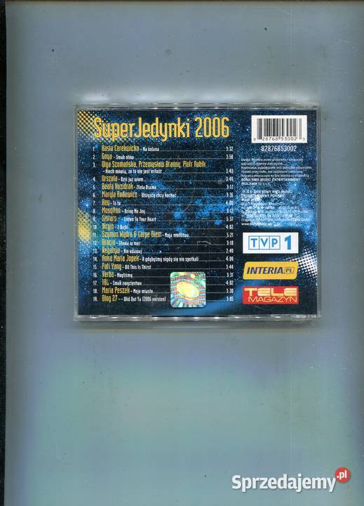 Super Jedynki 2006 Płyta CD Szczecin