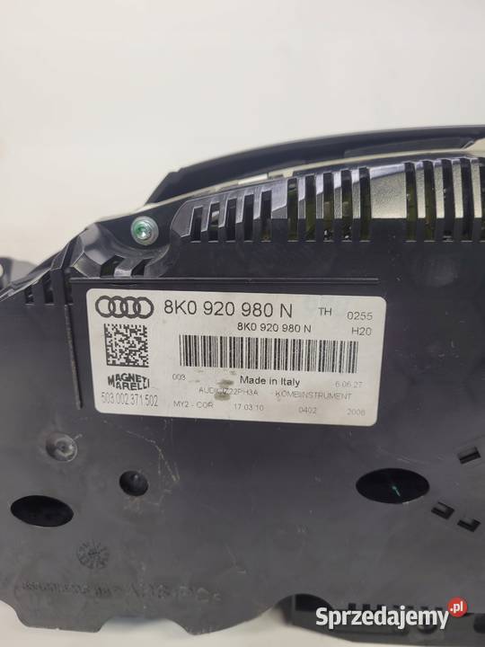 LICZNIK ZEGARY AUDI A4 B8 20 TDI 8K0920980N UK sprzedam