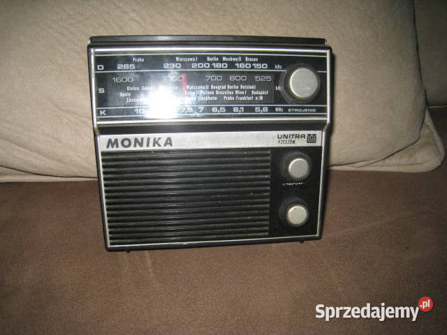 Radio Monika Unitra Rzeszów z okresu PRL