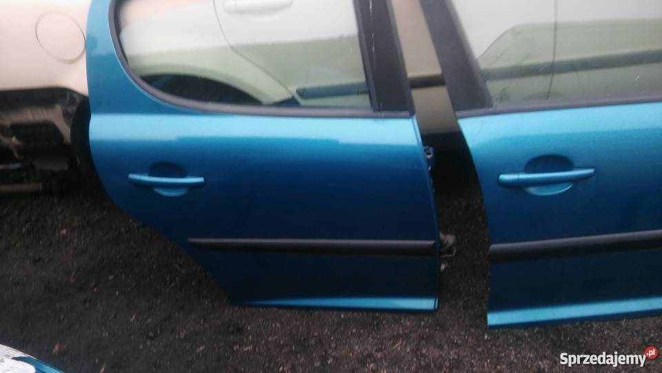 Peugeot 207 5D 16 HDI drzwi prawe przód tył Strzelce Krajeńskie