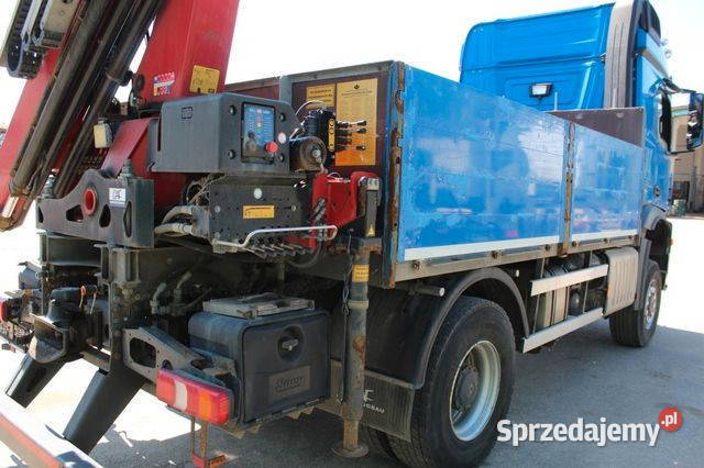 Ciezarowy z dzwigiem 4x4 Mercedes 1848 dmc 68ton kabina sypialna mazowieckie Warszawa sprzedam