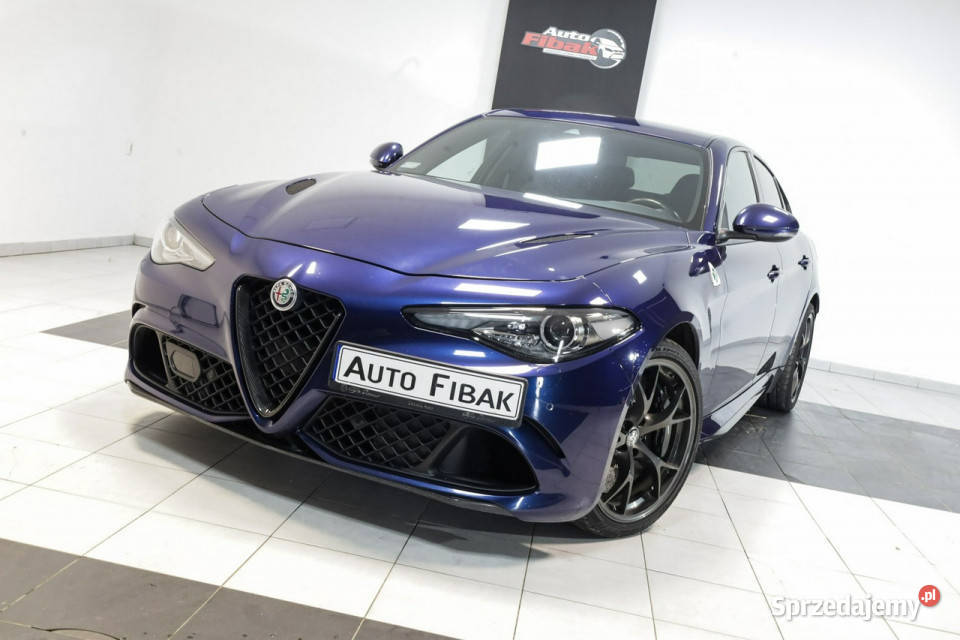 Alfa Romeo Giulia QV510Salon PolskaBezwypadkowyI czujnik zmierzchu łódzkie Konstantynów Łódzki