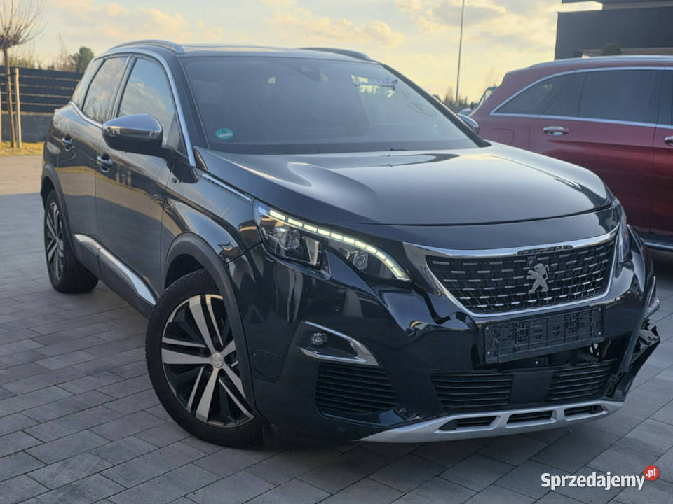 Peugeot 3008 GT LINE automat 20HDI uszkodzony klimatyzacja wielkopolskie Czarnków sprzedam