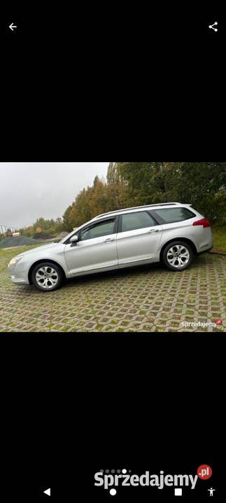 Sprzedam Citroena C5 20 HDI 140 2009r Wersji kujawsko-pomorskie Bydgoszcz