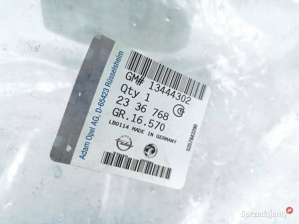 BOCZEK BAGAŻNIKA PRAWA OPEL INSIGNIA A 0917 sprzedam