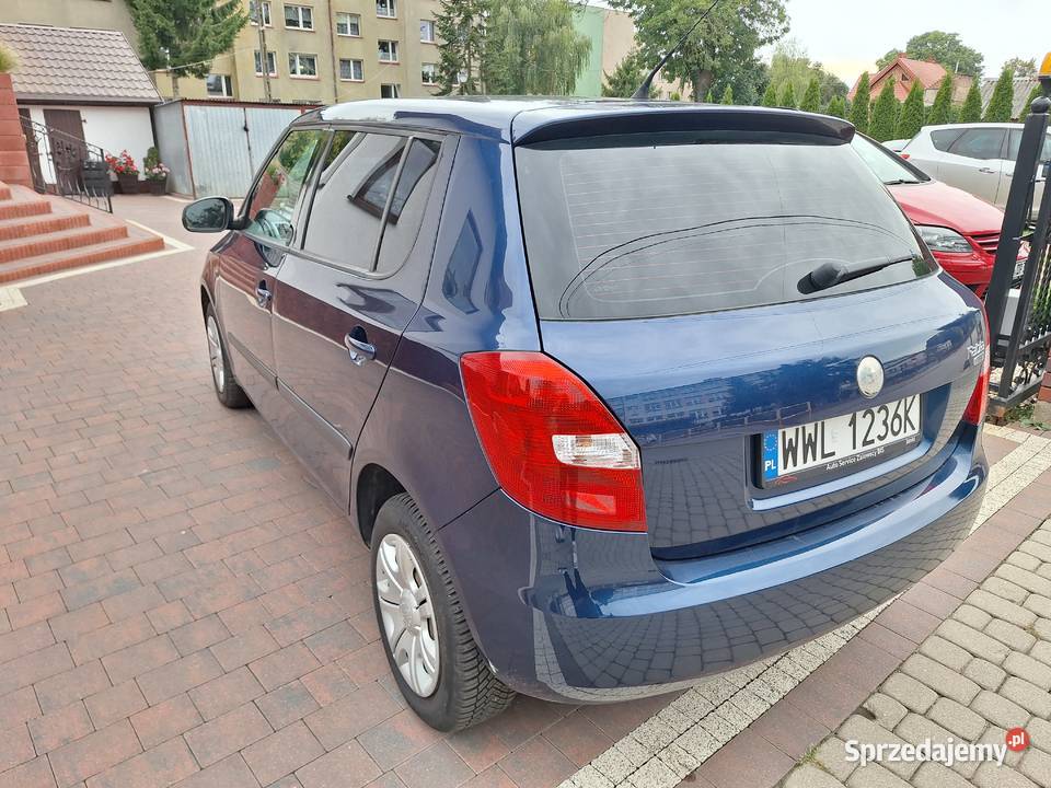Skoda Fabia II 14benzynka z klimatyzacją podlaskie Ciechanowiec