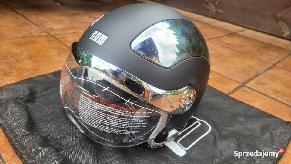 Nowy kask motocyklowy L firmy CGM wielkopolskie Piła
