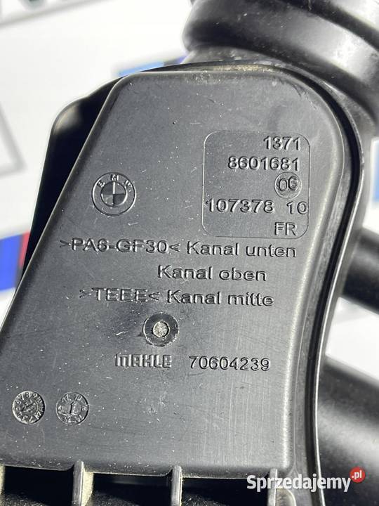 BMW F20 F30 F32 F36 REZONATOR PRZEWÓD POWIETRZA osobowe