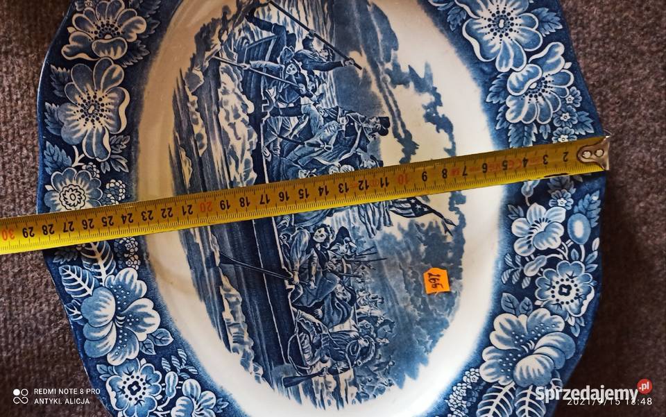 Patera owalna Historic Colonial Uratowani Gdańsk